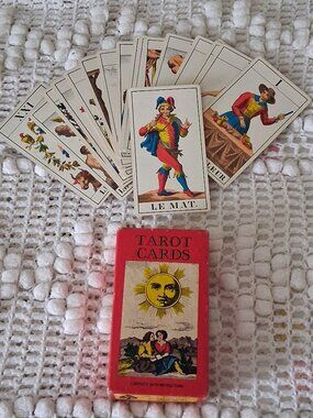 🔮✨ Vintage 1970s A.G. Müller 1JJ Swiss Tarot Deck